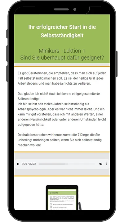 Ihr erfolgreicher Start in die Selbstständigkeit Ihr erfolgreicher Start in die Selbstständigkeit