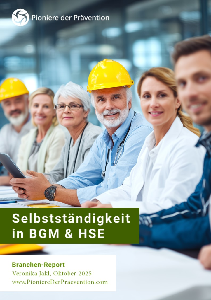 Kostenloser Brachenreport "Selbstständigkeit in BGM & EHS"